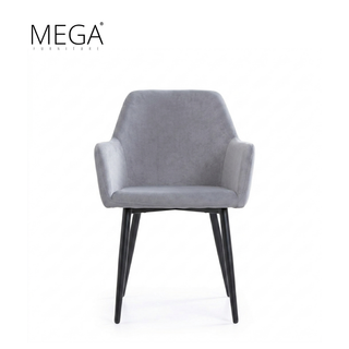 Lumi Sintered Stone Dining Table & Lyren Fabric Dining Chair Set (1+6)