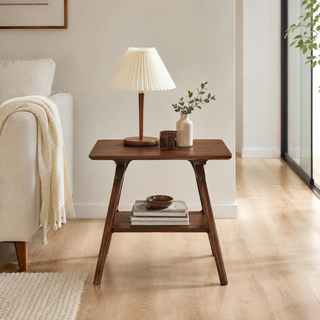 Jorlenza Wooden Side Table