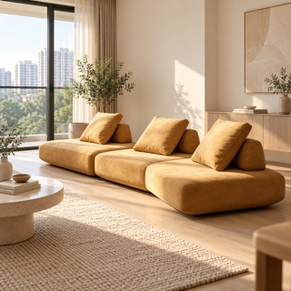 Sylvanto Fabric Sofa