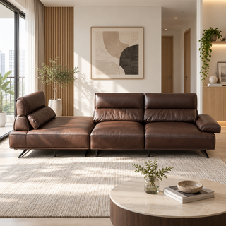 Myrano Leather Sofa