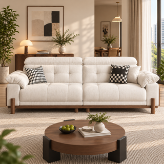 Sylvessa Fabric Sofa