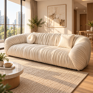 Velbrio Fabric Sofa
