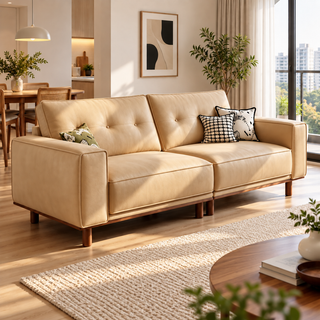 Fenoria Leather Sofa