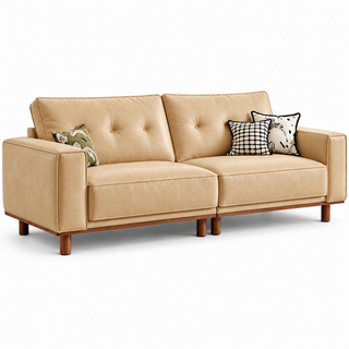 Fenoria Leather Sofa