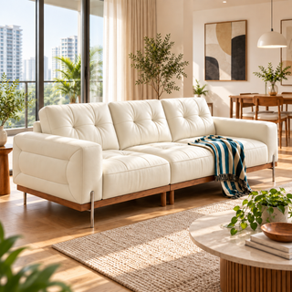 Amvessa Leather Sofa