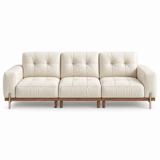 Amvessa Leather Sofa