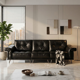 Bravessa Leather Sofa