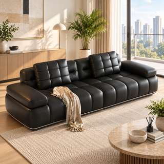 Caldria Leather Sofa