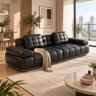 Caldria Leather Sofa