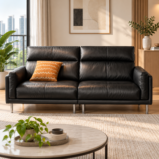Olessa Leather Sofa