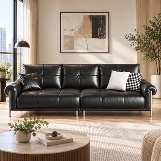 Vellira Leather Sofa