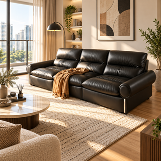 Lurielle Genuine Leather Sofa