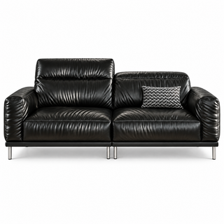Zenvora Leather Sofa
