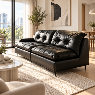 Myvessa Leather Sofa