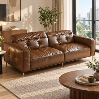 Olenvia Leather Sofa