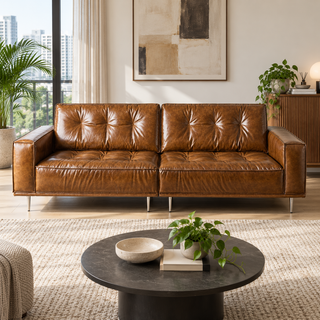 Vascara Leather Sofa