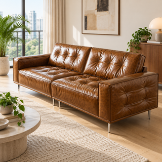 Vascara Leather Sofa
