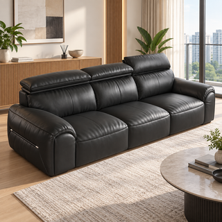 Casselle Leather Sofa