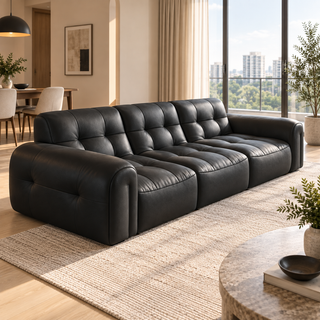 Fenrion Leather Sofa