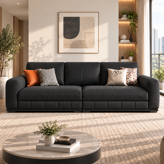 Zarevin Fabric Sofa