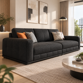 Zarevin Fabric Sofa