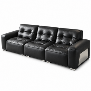 Ambrisa Leather Sofa