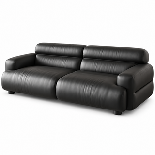Corvanis Leather Sofa