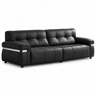 Melvian Leather Sofa