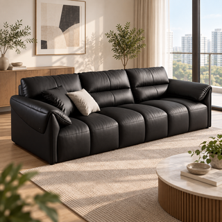 Velcora Leather Sofa
