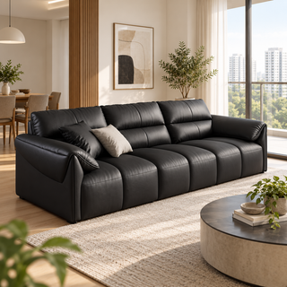 Velcora Leather Sofa