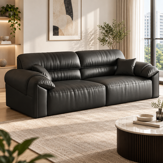 Sylvoro Leather Sofa