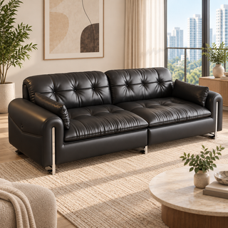 Myrissa Leather Sofa