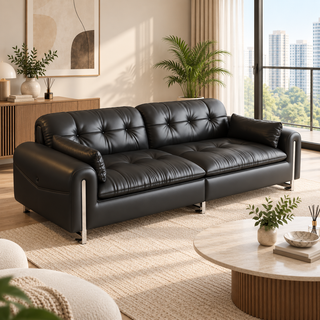 Myrissa Leather Sofa