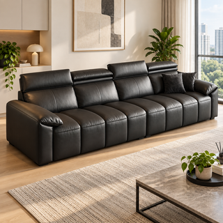 Olenro Leather Sofa