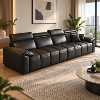 Olenro Leather Sofa