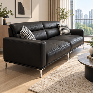 Vascella Leather Sofa
