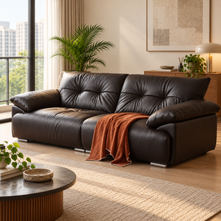 Cassoria Leather Sofa