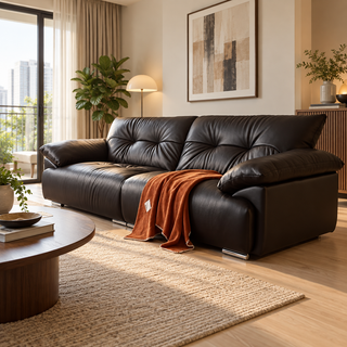 Cassoria Leather Sofa