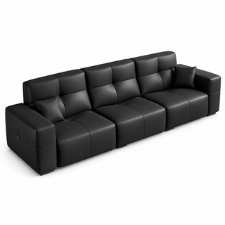 Lurvian Leather Sofa