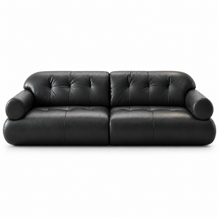 Amvian Leather Sofa