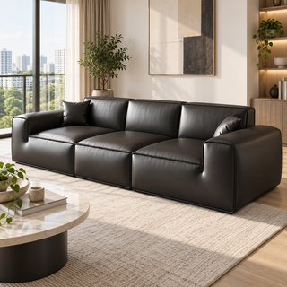 Corlina Leather Sofa