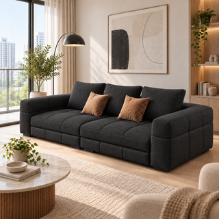 Melvessa Fabric Sofa