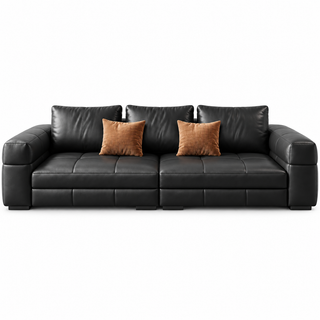 Melvessa Leather Sofa