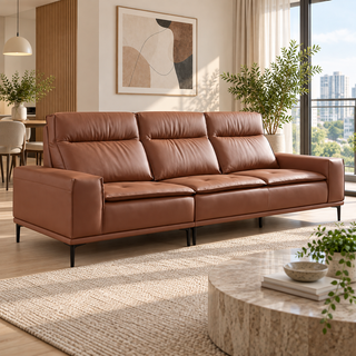 Velrion Leather Sofa