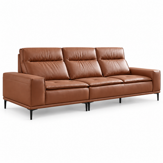 Velrion Leather Sofa