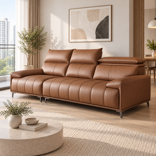 Brenaro Leather Sofa