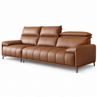 Brenaro Leather Sofa