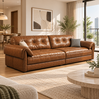 Olenzae Leather Sofa