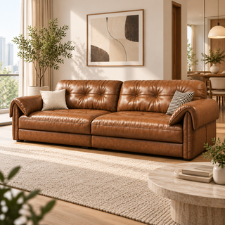 Olenzae Leather Sofa