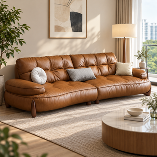 Quenora Leather Sofa